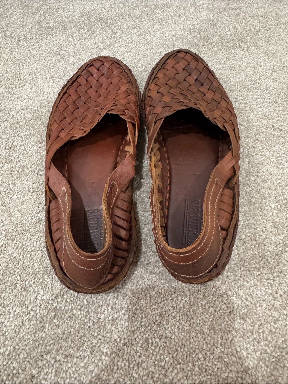 Mohinders W7 Woven Shoe in Oiled Leather - Picture 7 of 7